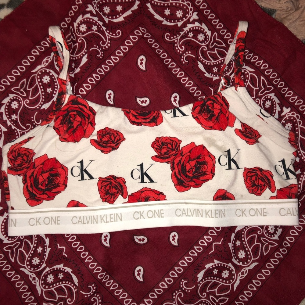 This is a large sports bra from calvin klein